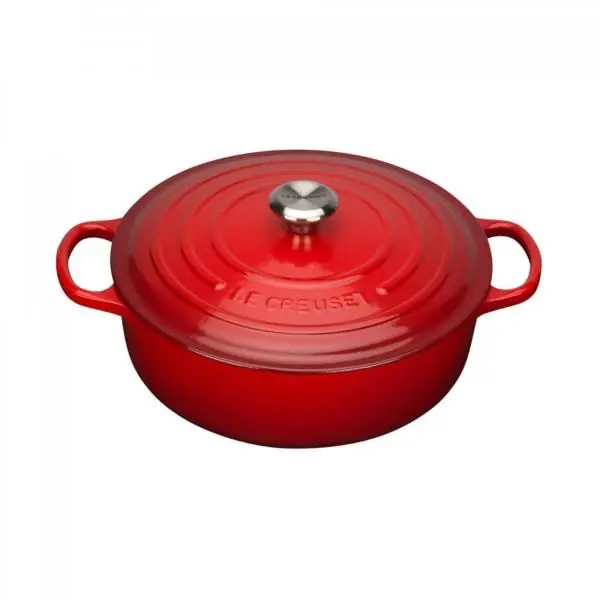 Bräter Signature Ø 20 cm, 2.4 lt, Kirschrot | Top-Qualität