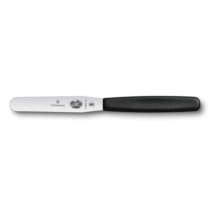 Spachtel 10 cm Nylon schwarz - Einfache Rückgabe