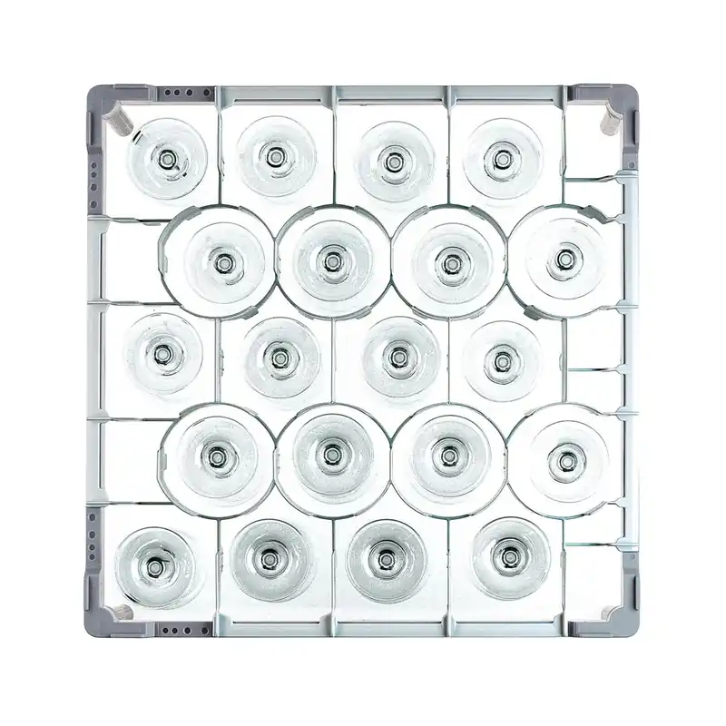 Heute bestellen - Spülkorb 50X50cm / H 260mm, 20-Fach Ø 99mm