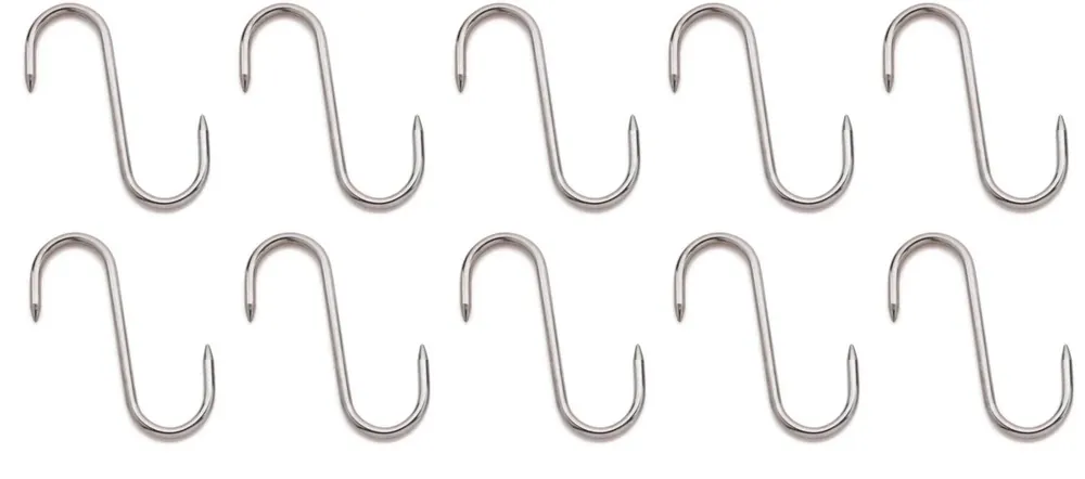 Neu eingetroffen | 10er Set Fleischhaken 14cm
