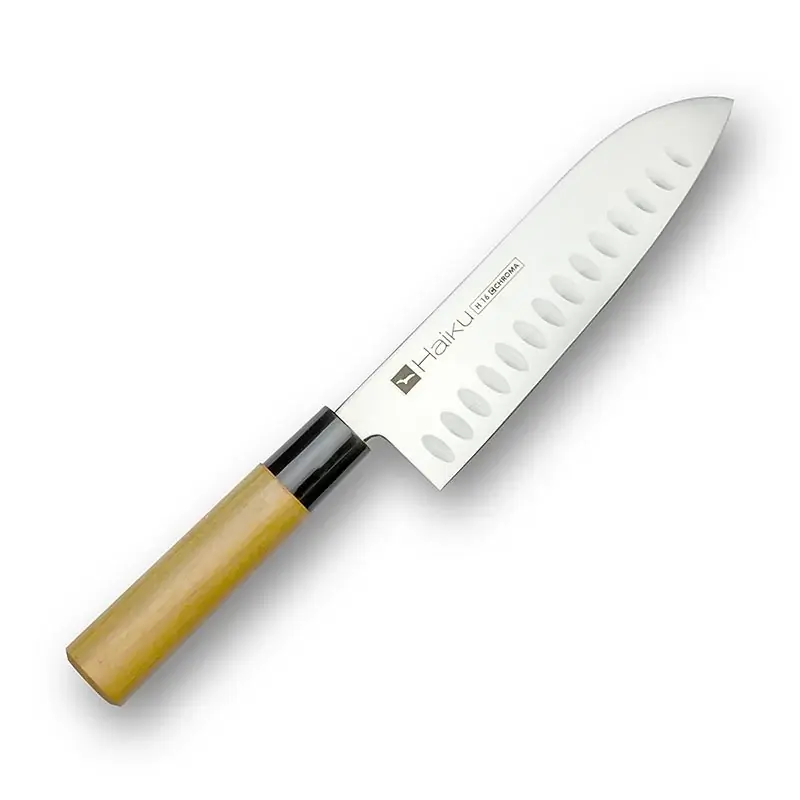 Haiku Original H-16 Santoku mit Kullenschliff, 17cm, 1 St - Sehr gut bewertet