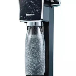 Ab Lager | Sodastream ART Black Marmor inkl. 60L CQC Zylinder & 1 Liter "Fuse" Flasche
