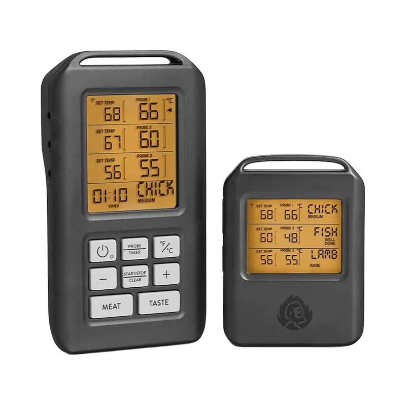 Burnhard Grillthermometer mit 4 Sonden | Mehr sparen