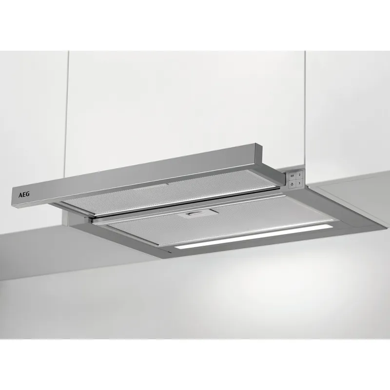 AEG ADF6052AM Flachschirmhaube Einbau 60 cmChrom, 942022649 | Guter Preis