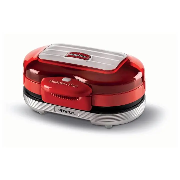 ARIETE Party Time ARI-205-RD Kontaktgrill - Neu im Shop