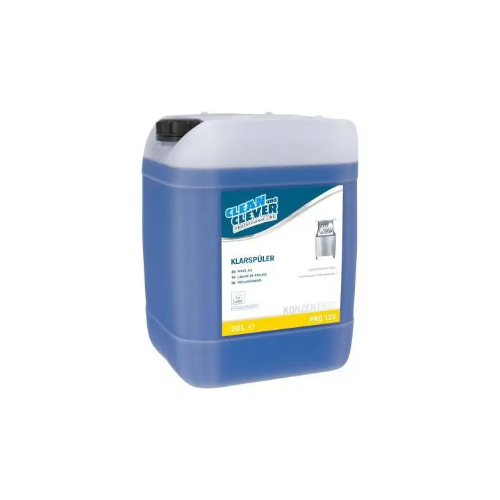 Bald ausverkauft - CLEAN & CLEVER Klarspüler20 l, Flüssig