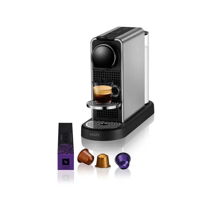 Tiefer Preis | KRUPS Citiz Platinum XN610T - Nespresso® KaffeemaschineTitan