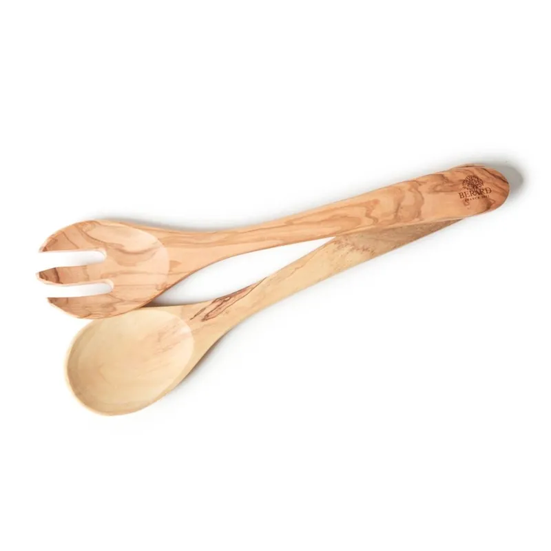 Kundenfavorit | Salatbesteck Provençal Olivenholz 25 cm