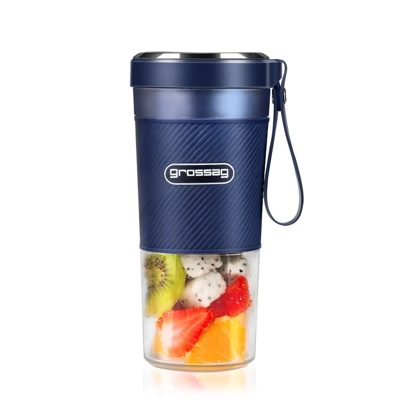 Akku Smoothie Mixer to-go, blau | Profi-Qualität