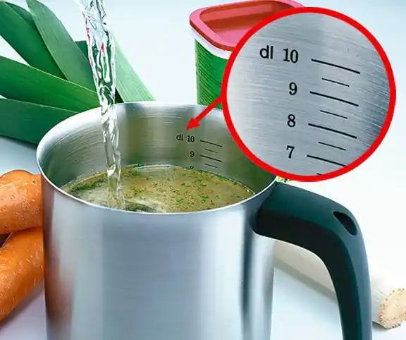 Messbecher mit Deckel, 1 l | Gratisversand