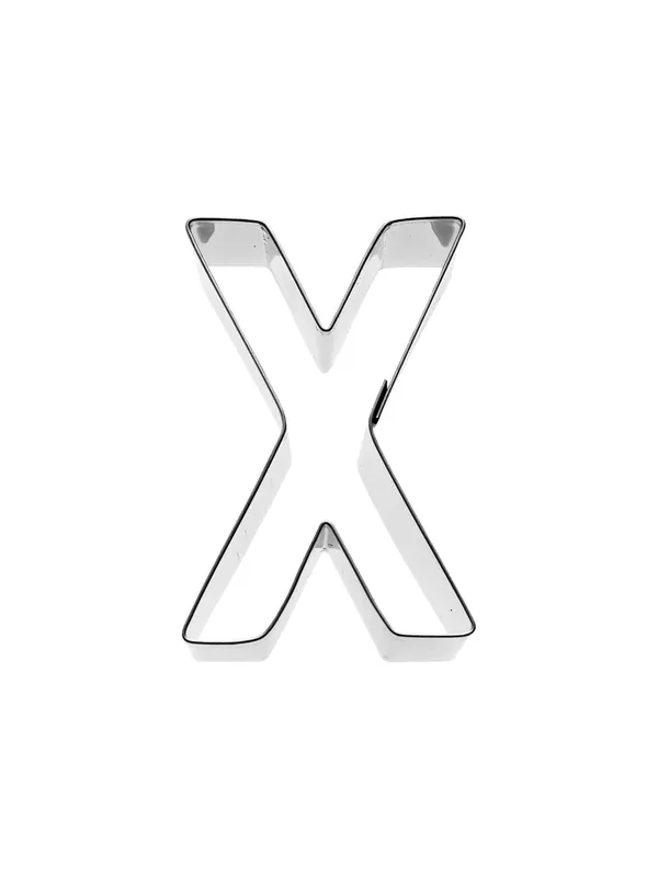 Ausstechform "Buchstabe X" | Tiefstpreis
